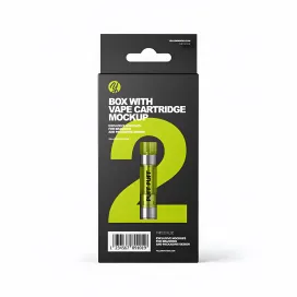 Paper Box With Vape Cartridge 1